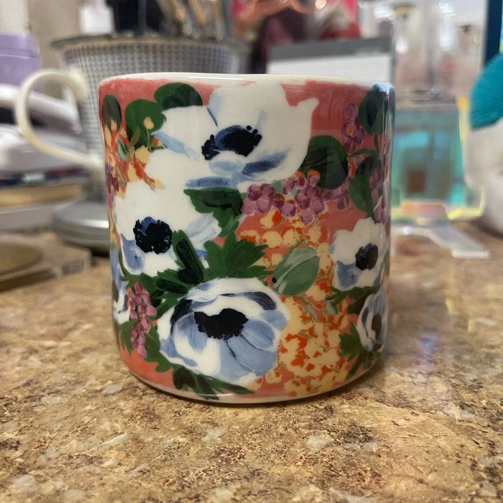 Anthropologie colorful floral
